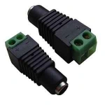 Conector DC Hembra Atornillado