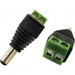 Conector DC Macho Atornillado