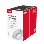 Cable UTP Cat6 Cobre 305Mts Color Blanco Dahua