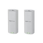 KIT ANTENA 2.4GHz  TRANSMITE 500M  PAR RUIJIE REYEE DOBLE FLUJO