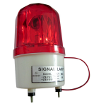 BALIZA LED GIRATORIA  ROJA CON SONIDO 12V- 24V